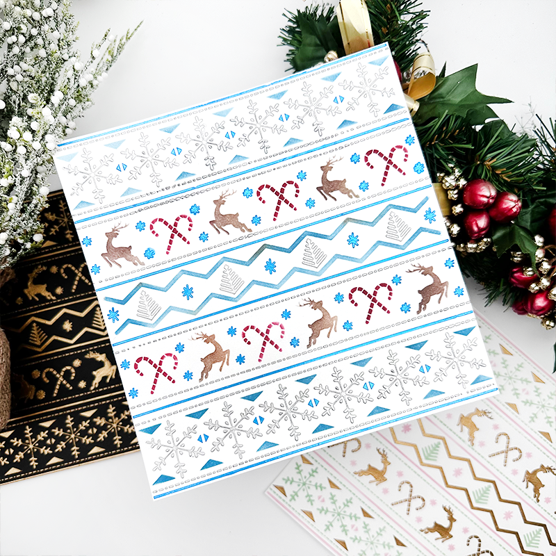 Christmas Sweater Layered Stencil - 7.25 x 7.5