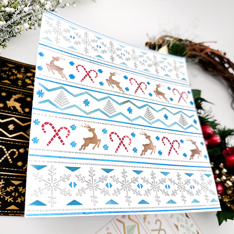 Christmas Sweater Layered Stencil - 7.25 x 7.5