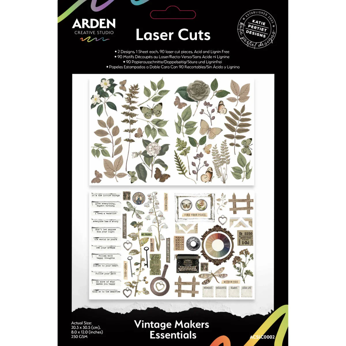 Arden Creative Studio Vintage Makers Laser Cuts