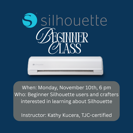 Beginner Silhouette Class - Monday, November 10th, 2025 6:00 PM - 8:00 PM