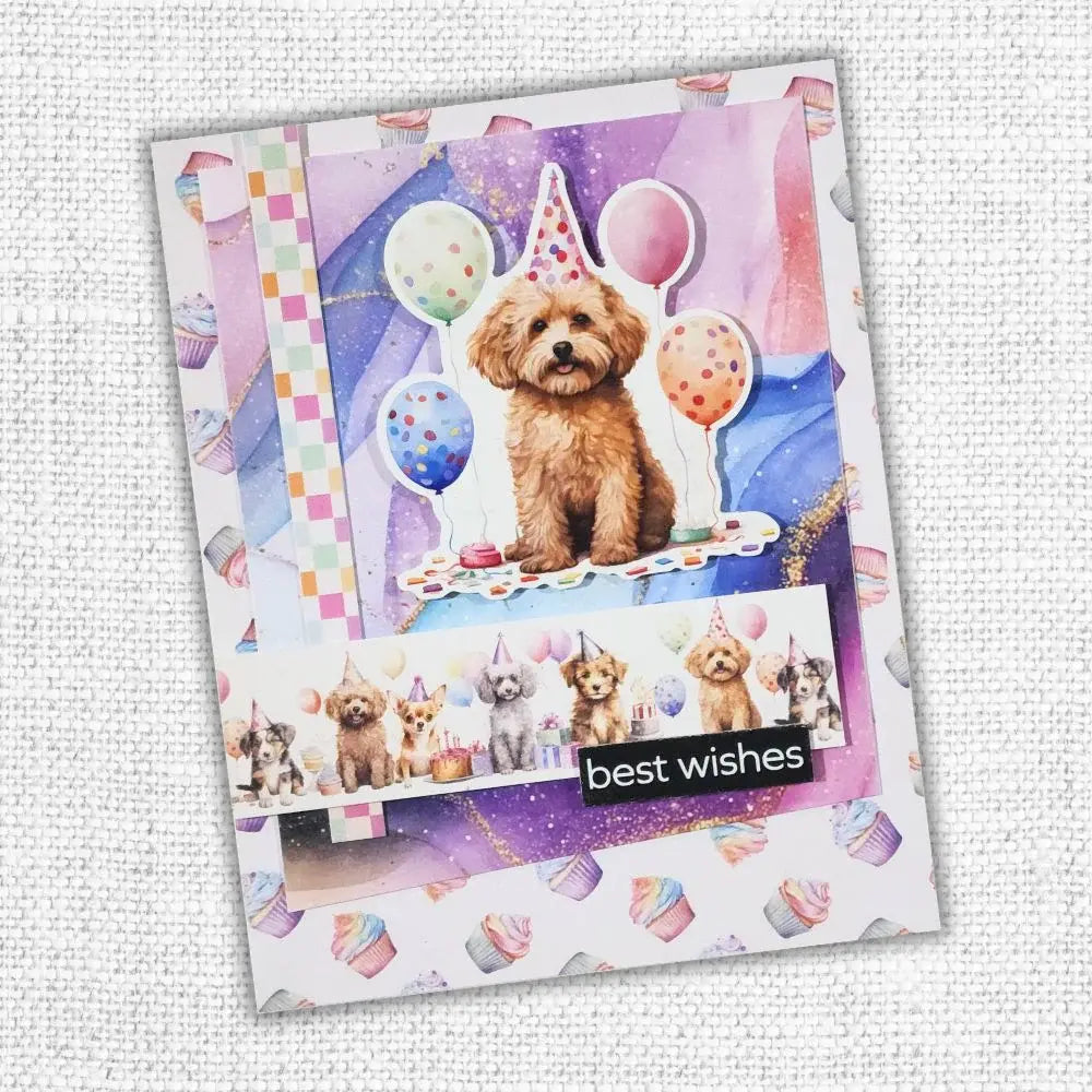 Birthday Fun Tags & Tickets Embossed Die Cuts