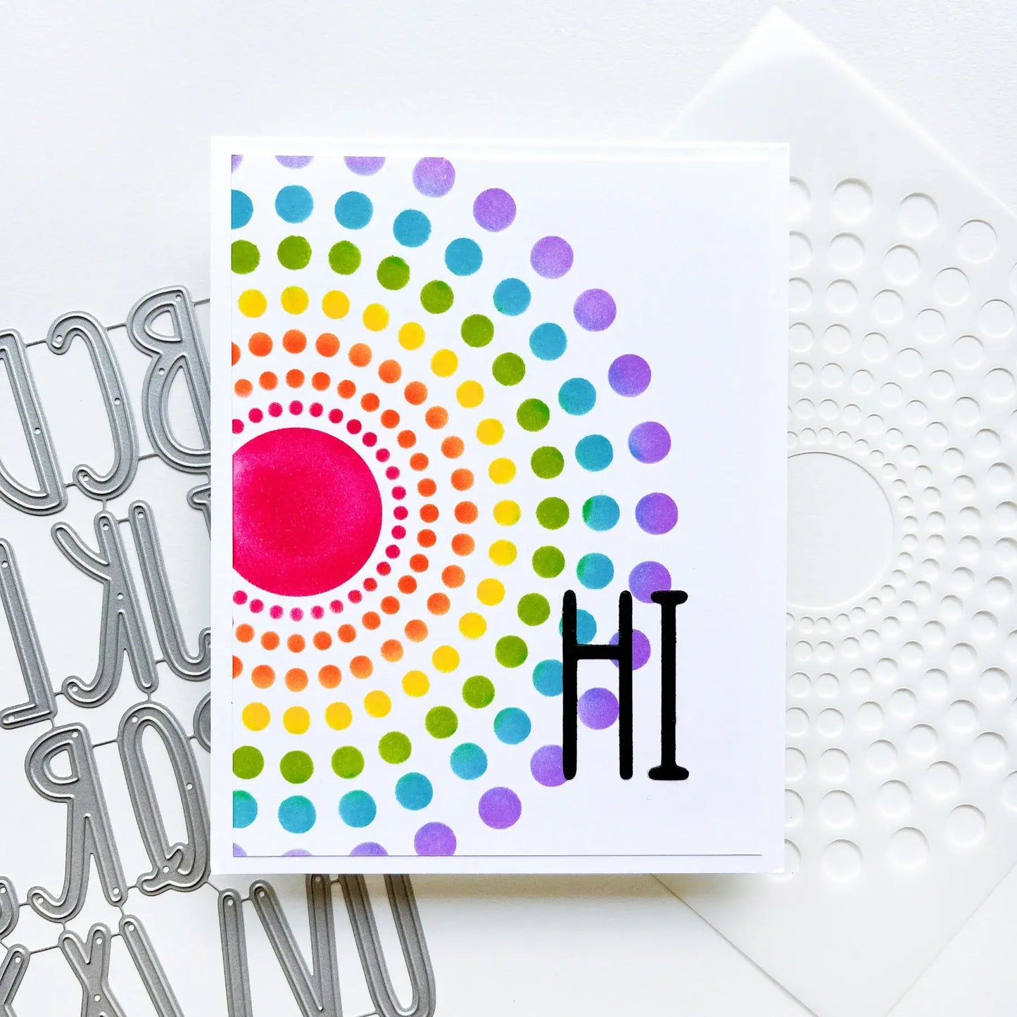 Catherine Pooler Circle Burst Stencil