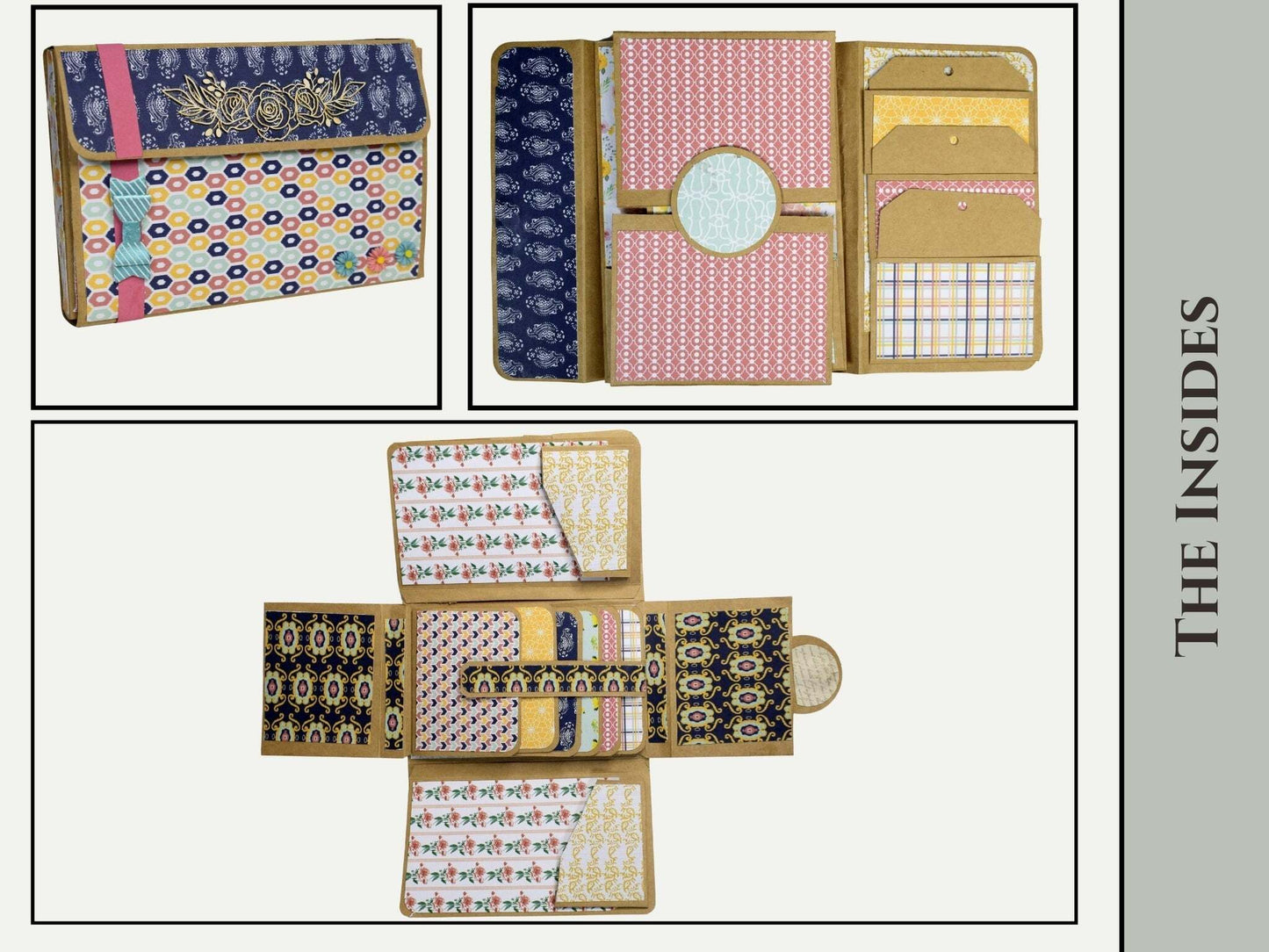 CrafTreat Trifold Folio Wallet