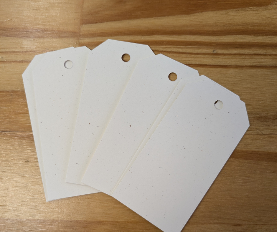 Craft Tags 2.125 x 4.25 25pc Recycled Birch