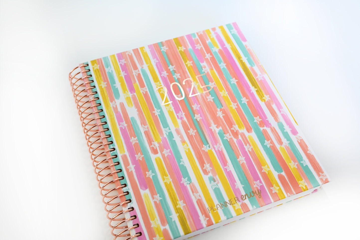 2025 Planner - Horizontal Layout, Spiral Bound - "Stars & Stripes" (#110)