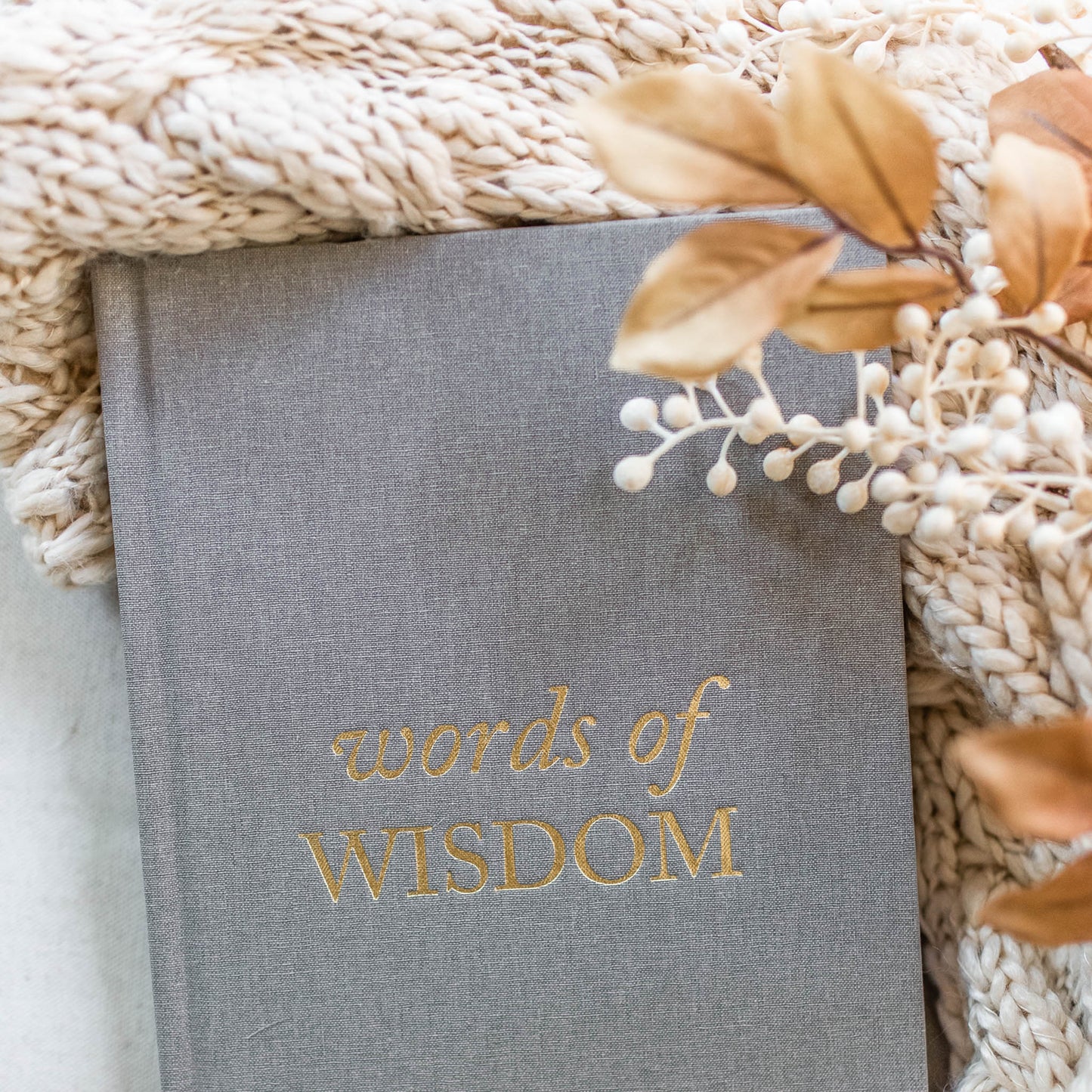 Words of Wisdom Inspirational Journal