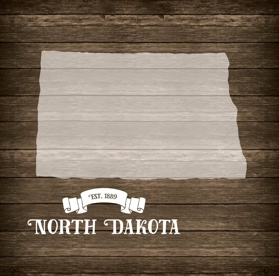 Echo Park Stateside - North Dakota 12 x 12 Scrapbook Paper