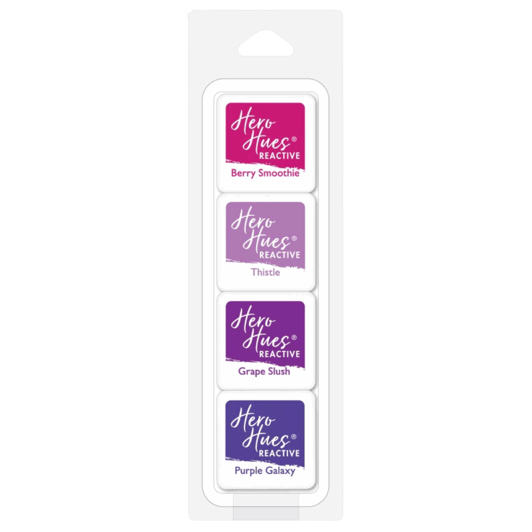 Hero Arts Dye Ink Cubes 4/Pkg-Floral Palette