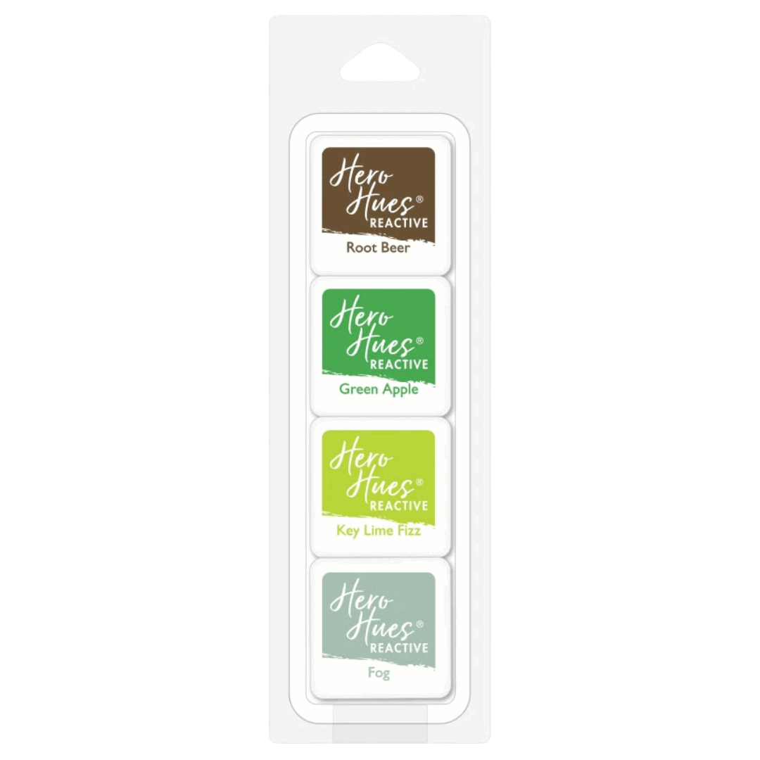 Hero Arts Dye Ink Cubes 4/Pkg-Nature Palette