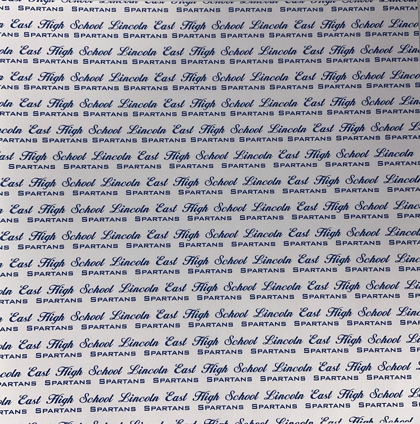 SC 24815 Custom School Paper 12 x 12 - Select School
