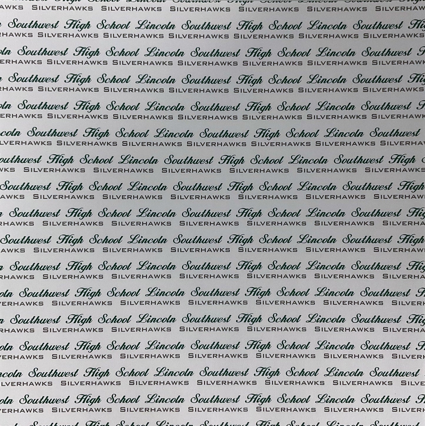 SC 24815 Custom School Paper 12 x 12 - Select School