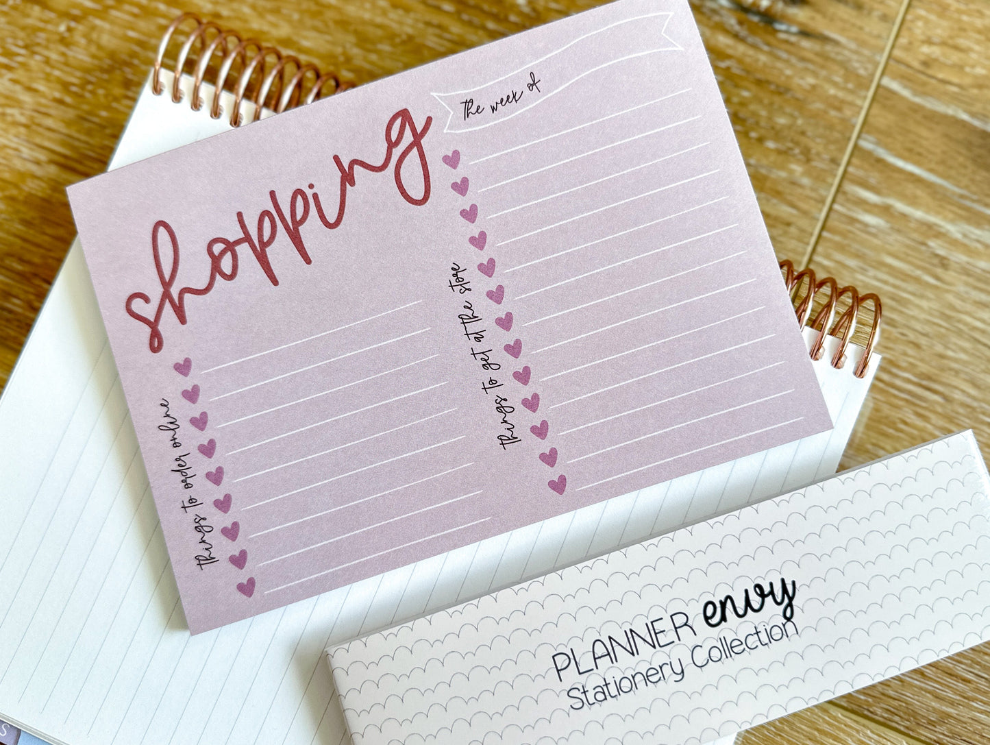 Shopping List Notepad: Groceries, Online, Things to buy - 7x5 Inches (*Notepad Only*)