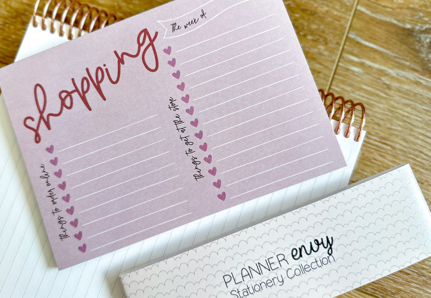 Shopping List Notepad: Groceries, Online, Things to buy - 7x5 Inches (*Notepad Only*)