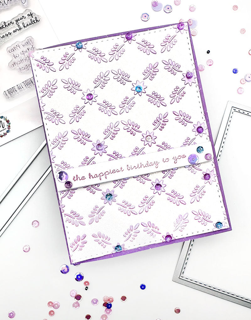 Birthday Sentiments Stamp Set