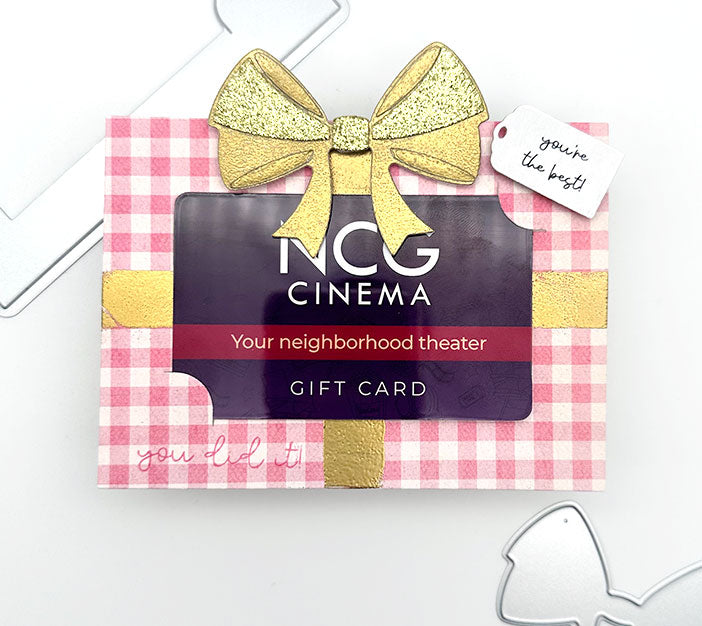 Gift Card Holder Die - With A Bow