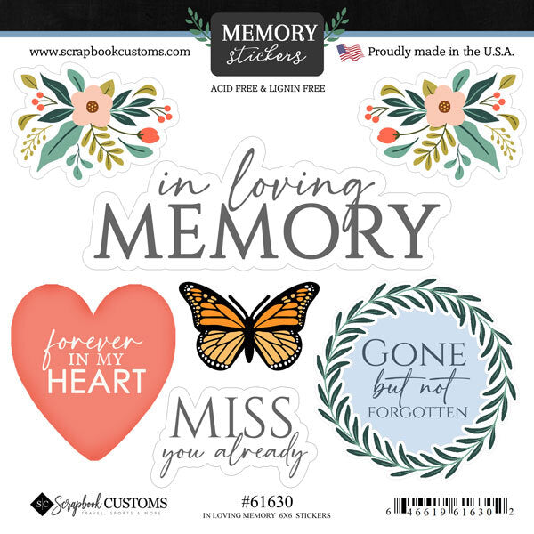 In Loving Memory #2 Sticker