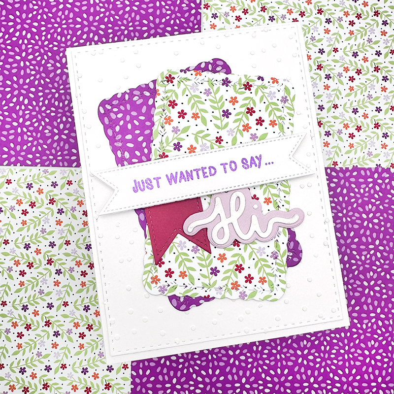 Just Wanted To Say Stamp Set