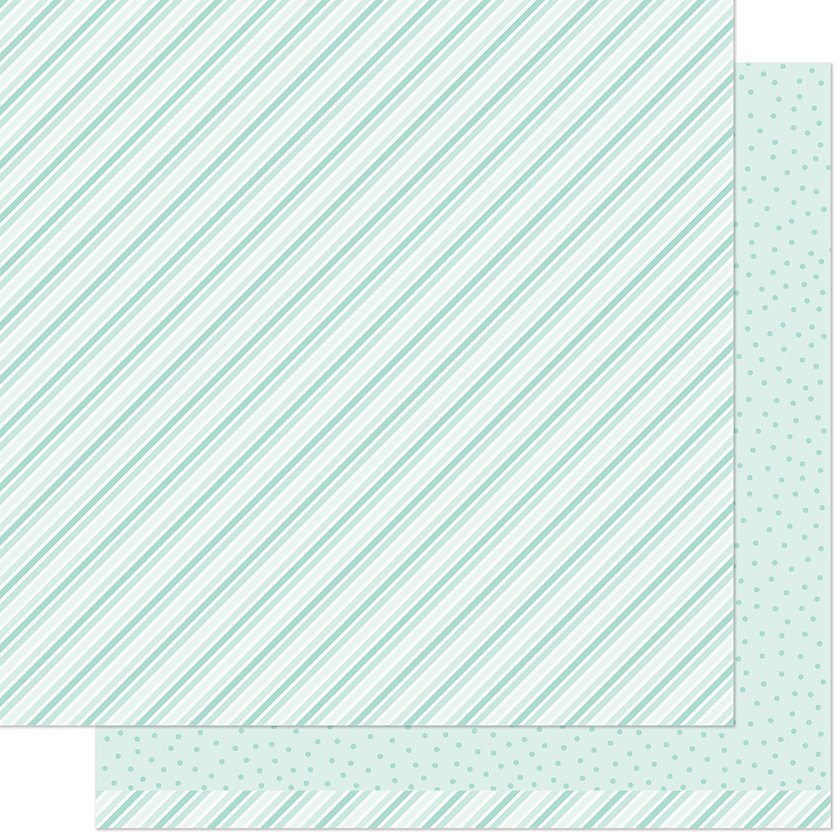 Lawn Fawn Terrific Teal 12 x 12 Paper