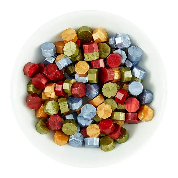 Must-Have Wax Bead Mix Autumn from The Sealed by Spellbinders Collection