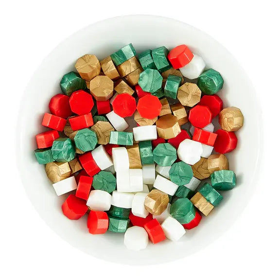 Must-Have Wax Bead Mix Christmas from The Sealed by Spellbinders Collection