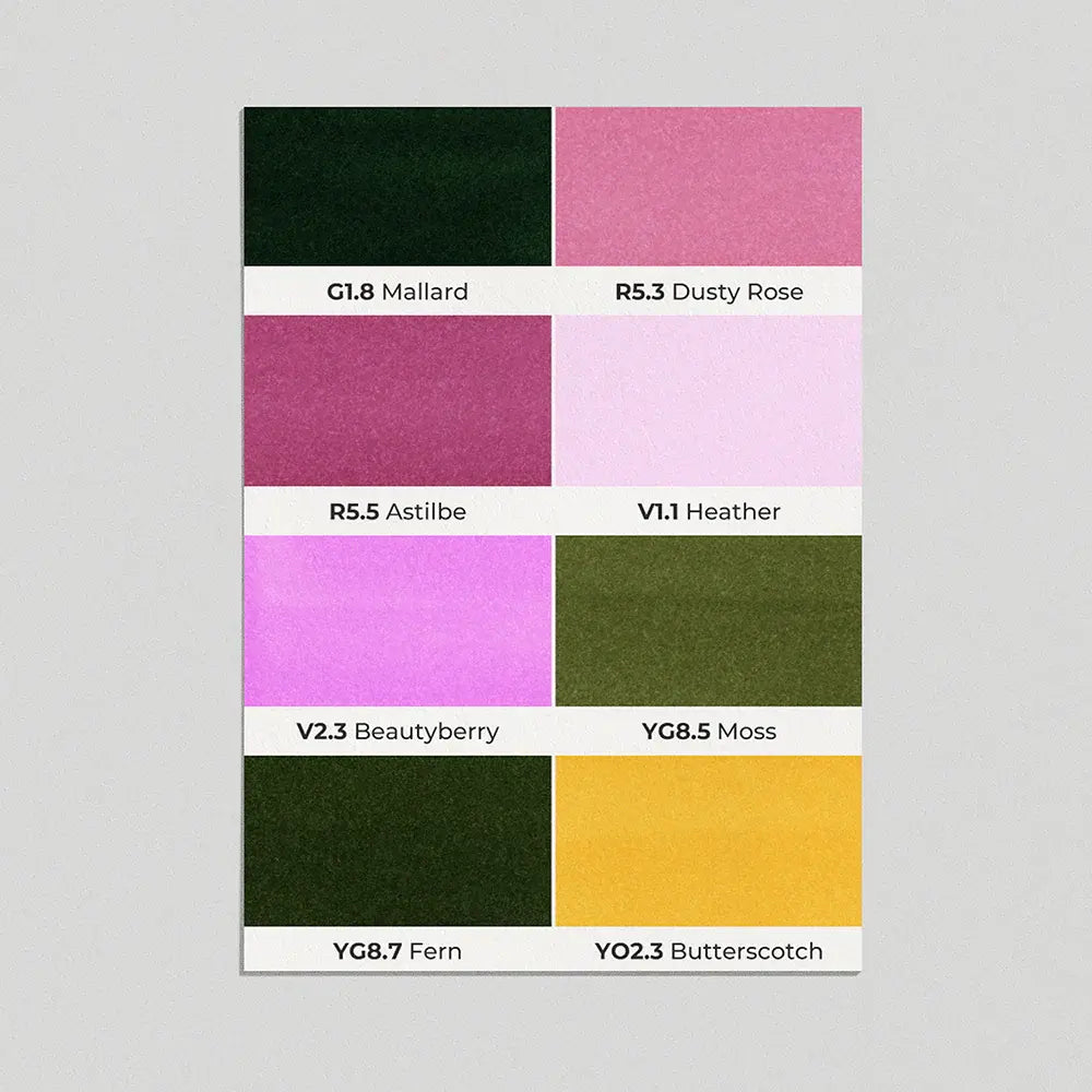 OLO Botanical 8-Piece Brush Alcohol Marker Set