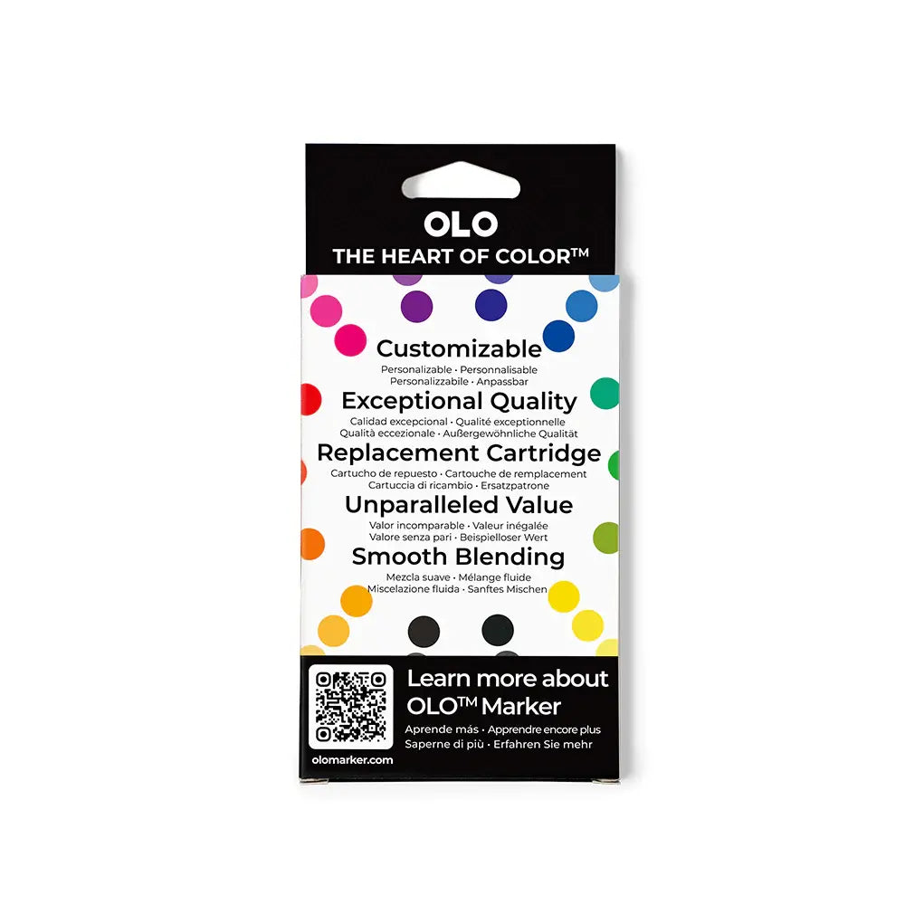 OLO Botanical 8-Piece Brush Alcohol Marker Set
