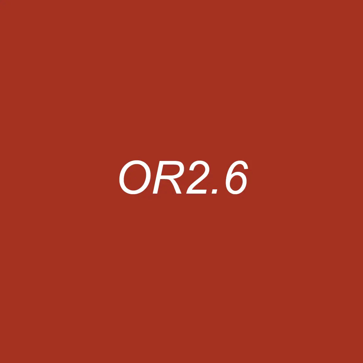 OLO Brush OR2.6 Red Ochre