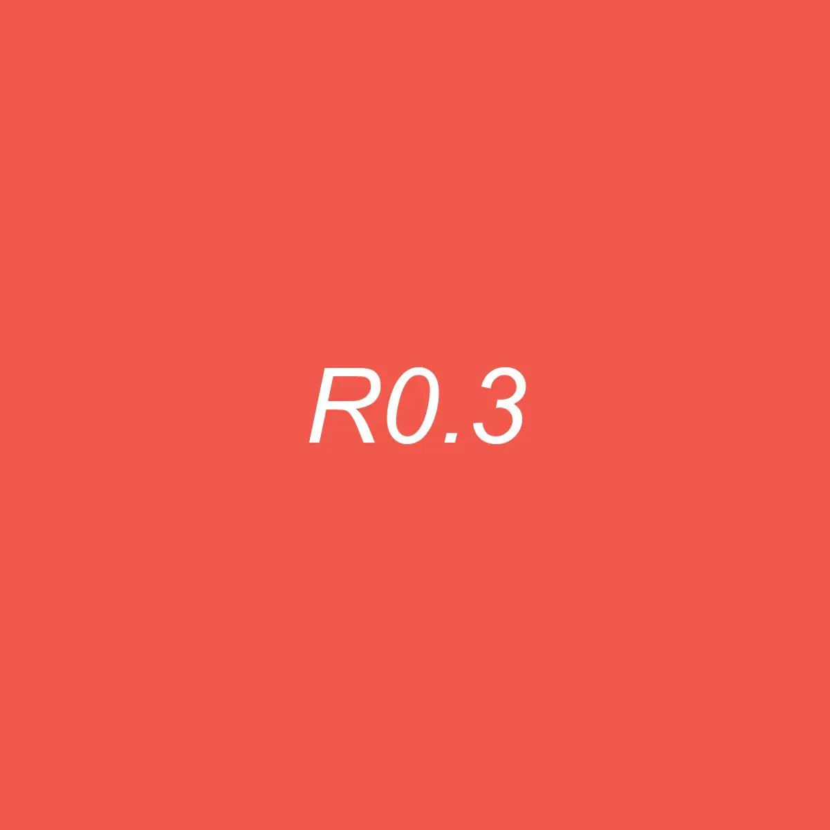 OLO Brush R0.3 Coral