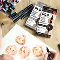 OLO Portrait 8-Piece Brush Alcohol Marker Set