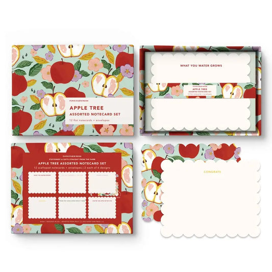 Paper Farm Press Apple Tree Assorted Notecard Set