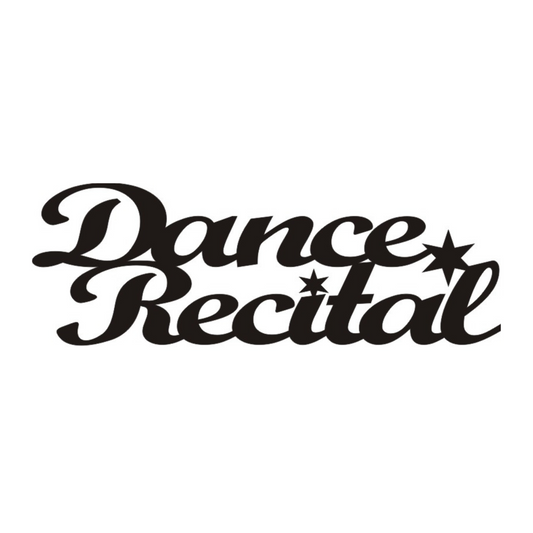 Petticoat Parlor Dance Recital title