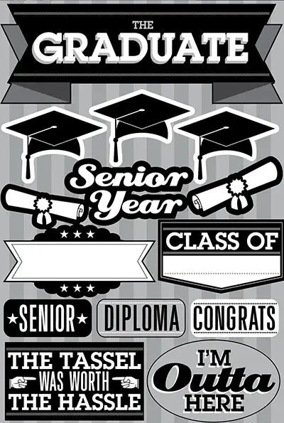 Reminisce: Graduation 3D Stickers