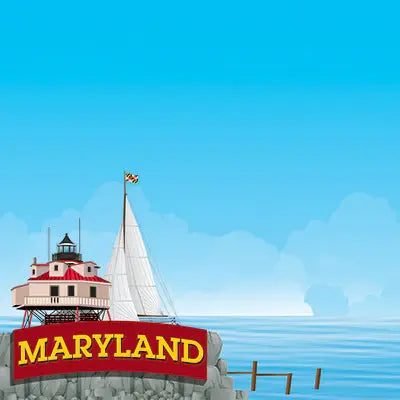 Reminisce: The State Line - Maryland 12 x 12 Scrapbook Paper