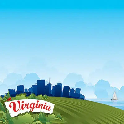 Reminisce - The State Line Virginia 12 x 12 scrapbook paper