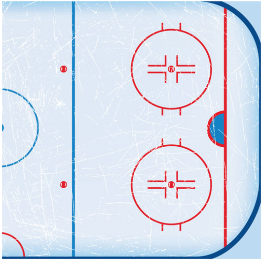 SC Hockey Rink - Right paper (12 x 12)