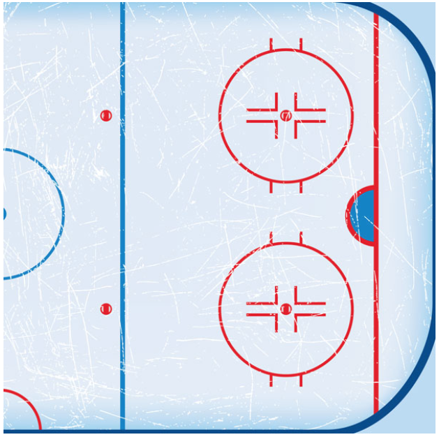 SC Hockey Rink - Right paper (12 x 12)