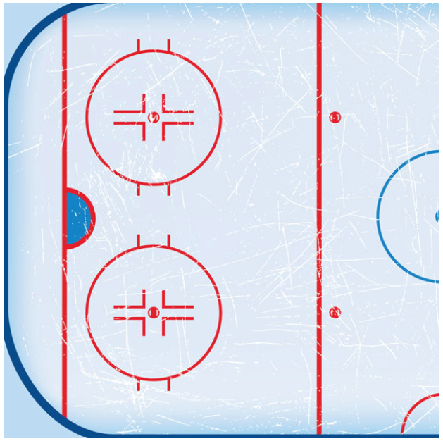 SC Hockey Rink - Left paper (12 x 12)