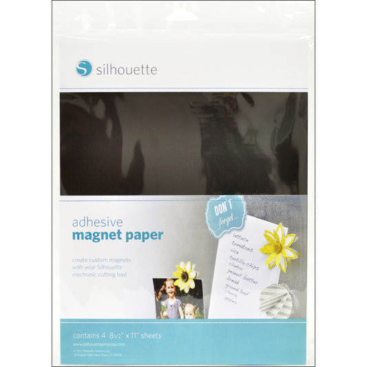 Silhouette Magnet Sheets, Adhesive