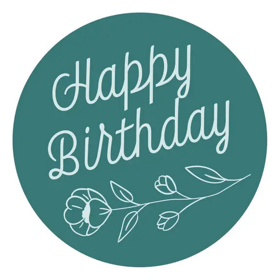 Spellbinders Brass Wax Seal With Handle-Sweet Happy Birthday