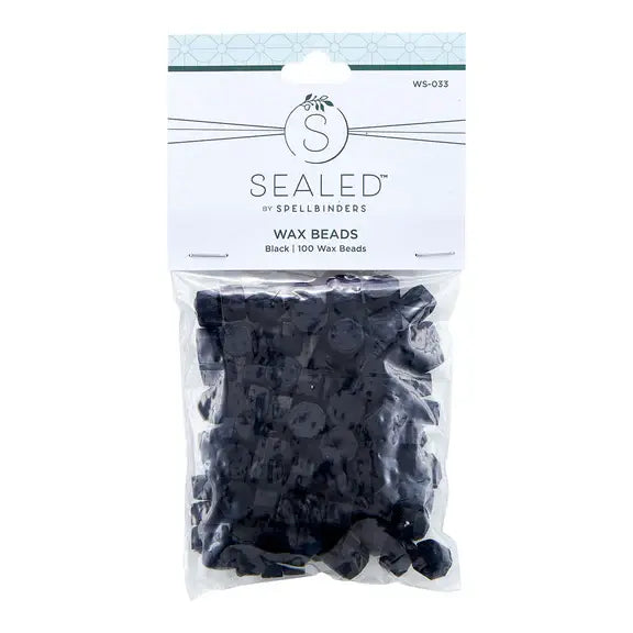 Spellbinders Wax Beads - Black
