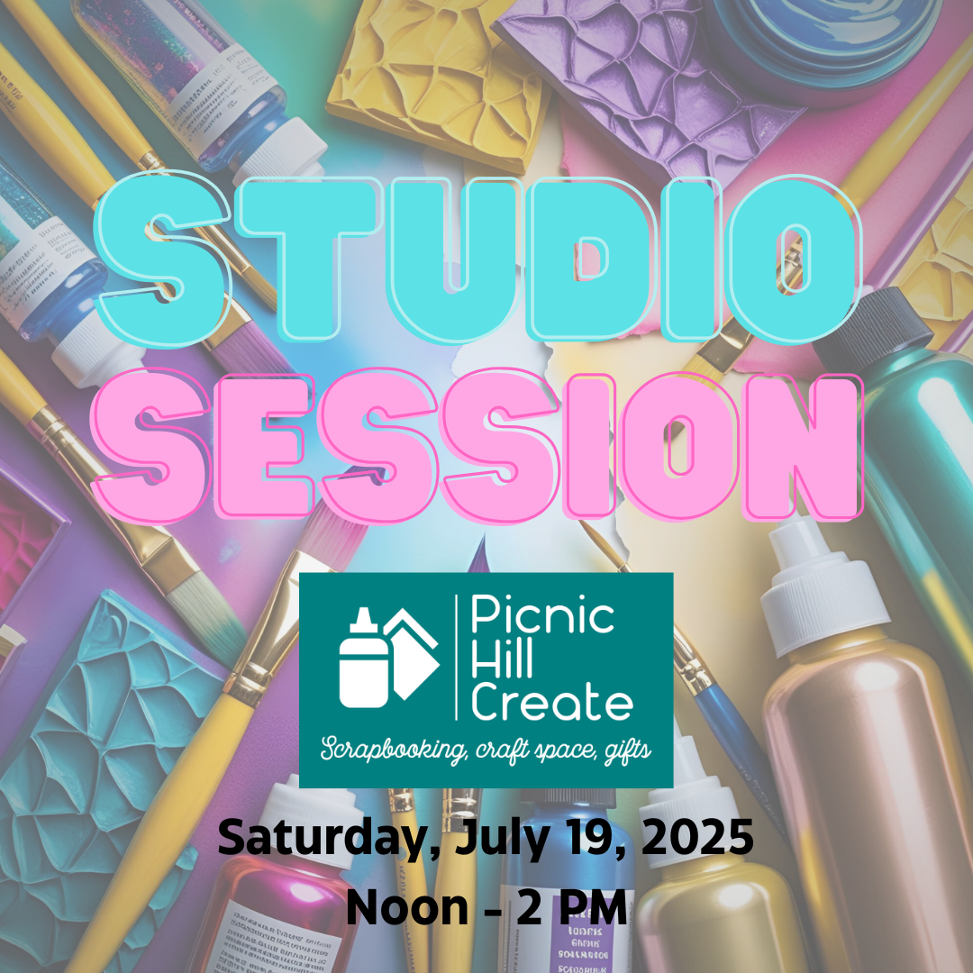The Picnic Hill Create Studio Session: Distress Stain Sprays with Mary (Sat July 19, 2025 Noon - 2 PM)
