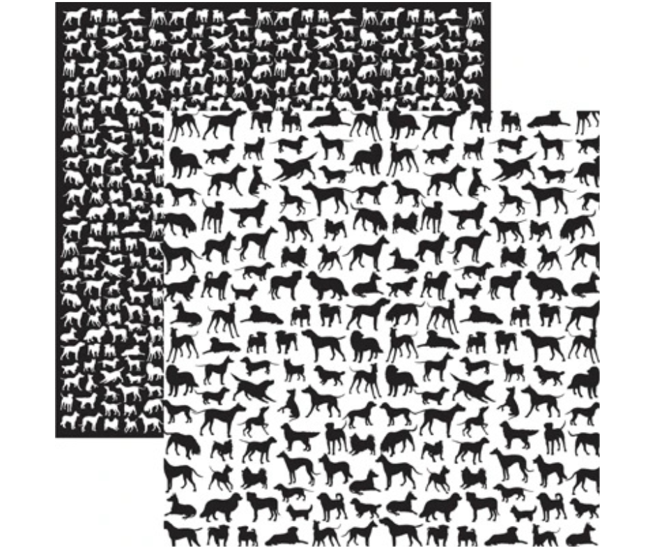 Love My Dog Double-Sided Cardstock 12"X12"- Select Style