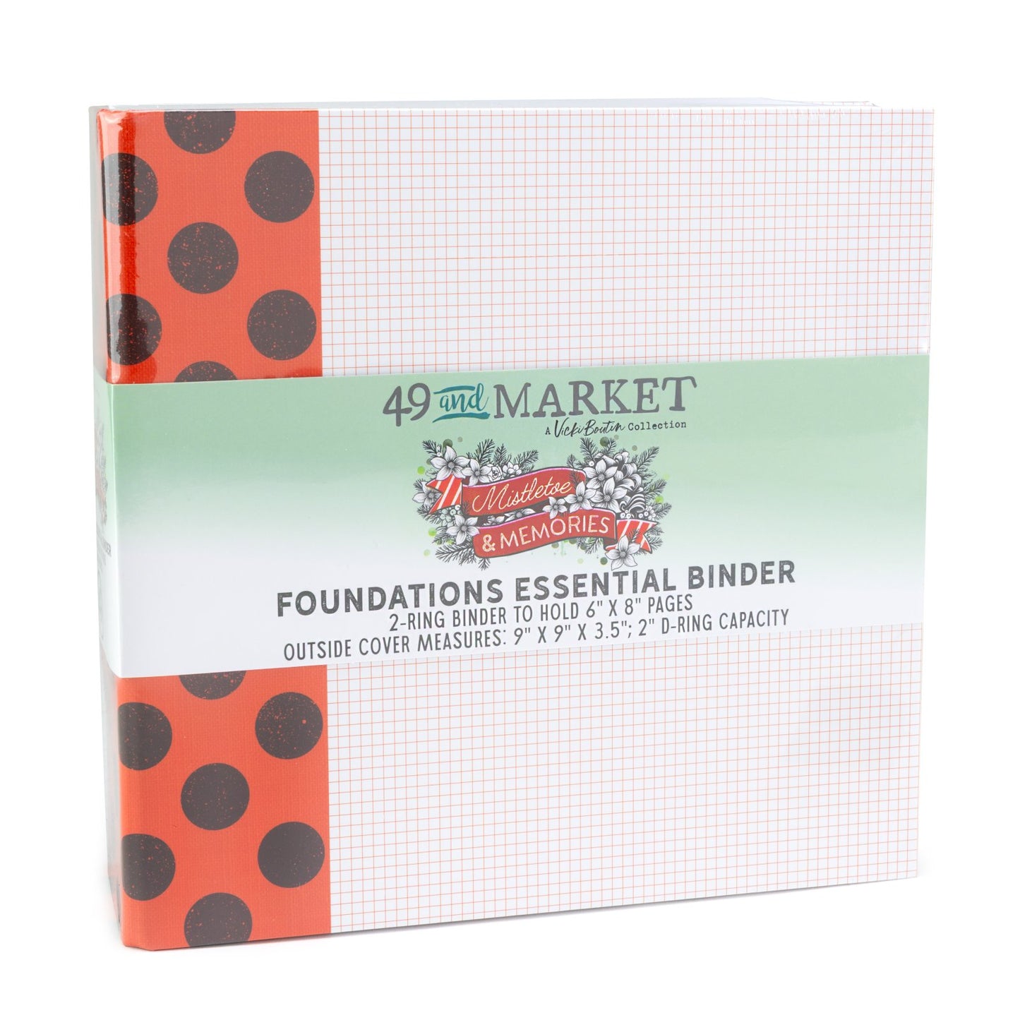 49 And Market Binder Album Kit-Mistletoe And Memories