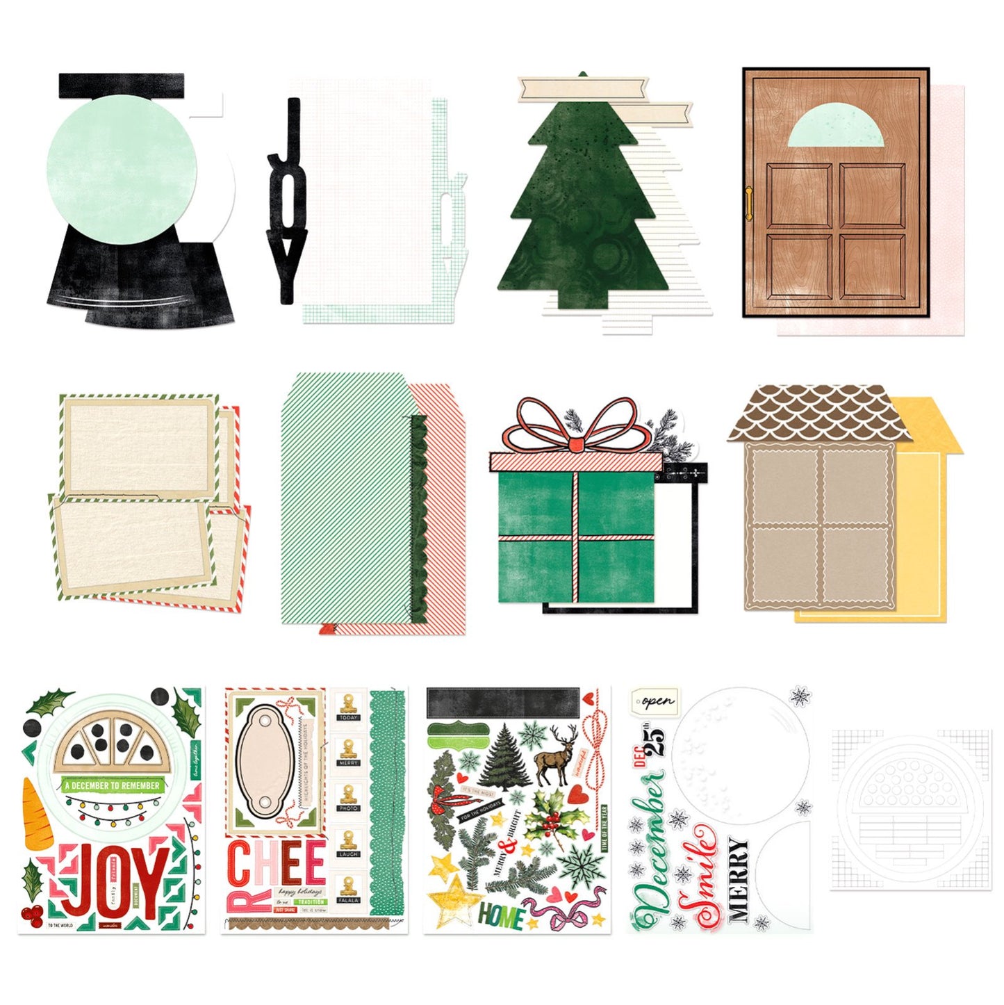49 And Market Flip Book Kit-Mistletoe And Memories