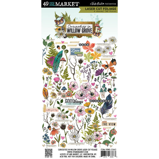 49 And Market Laser Cut Outs-Foliage, Curiosities In Willow Grove