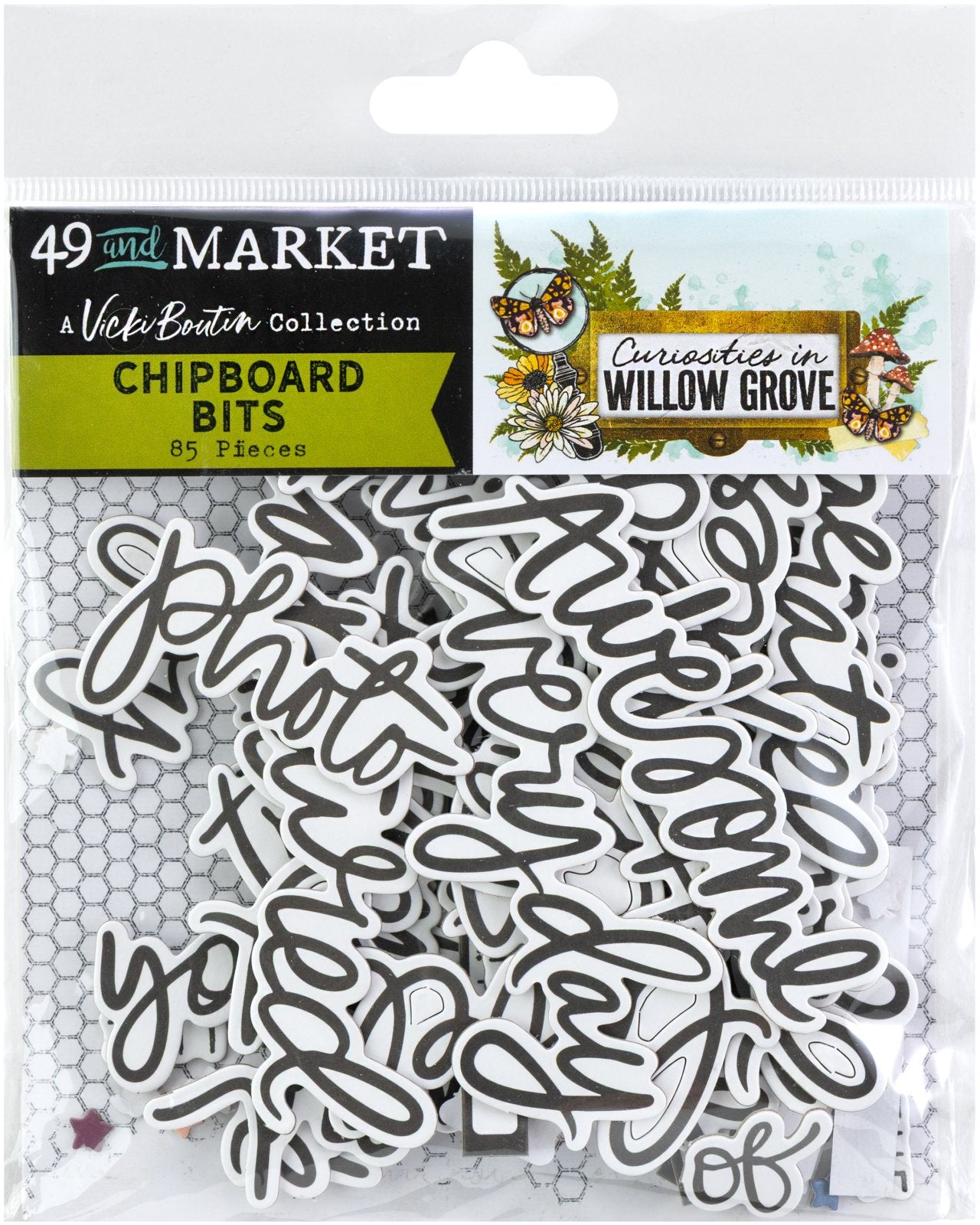 49 And Market Chipboard Set-Bits, Curiosities In Willow Grove