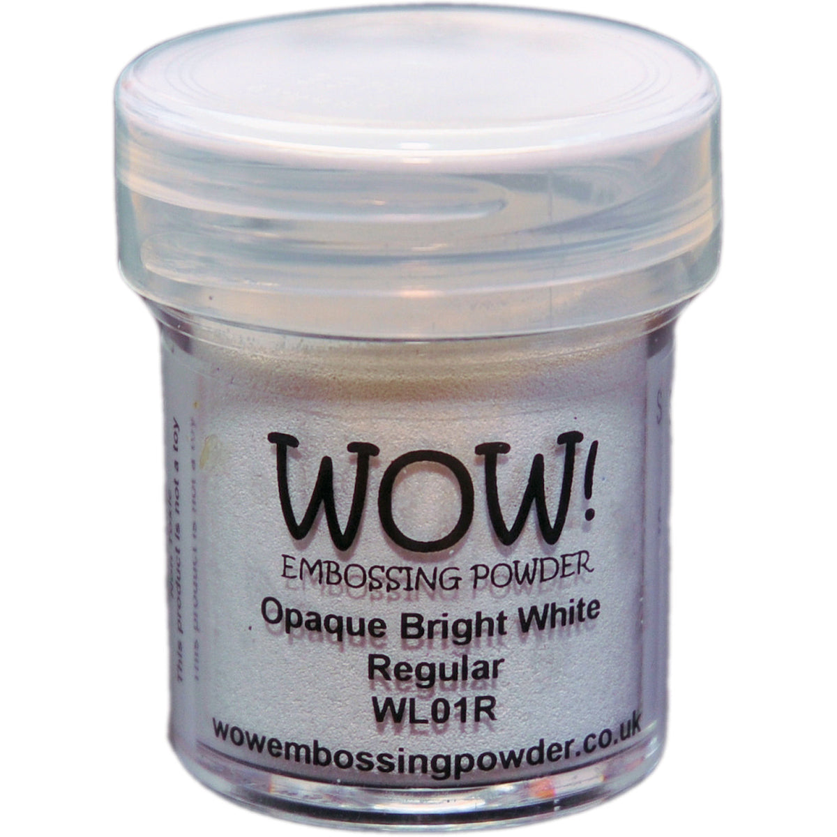 WOW! Embossing Powder 15ml- Opaque Bright White - Regular
