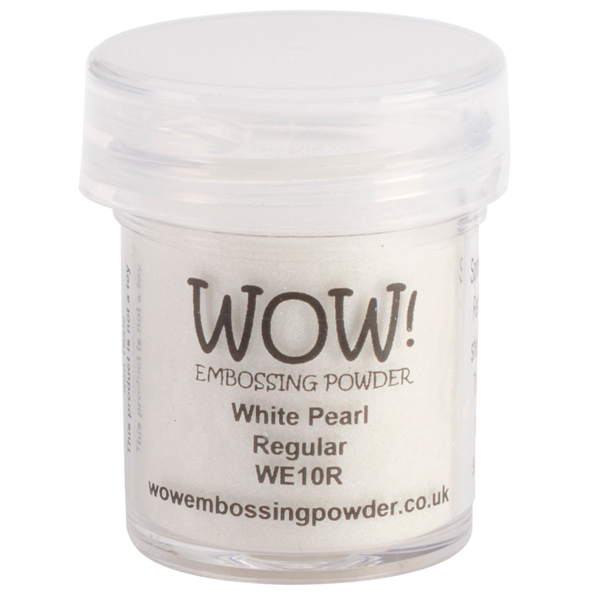 WOW! Embossing Powder 15ml- White Pearl - Regular
