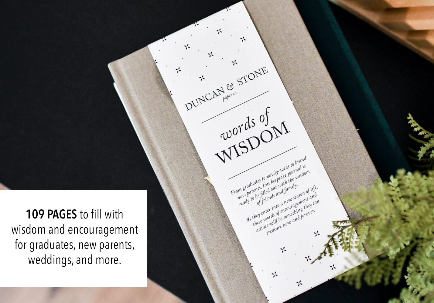 Words of Wisdom Inspirational Journal