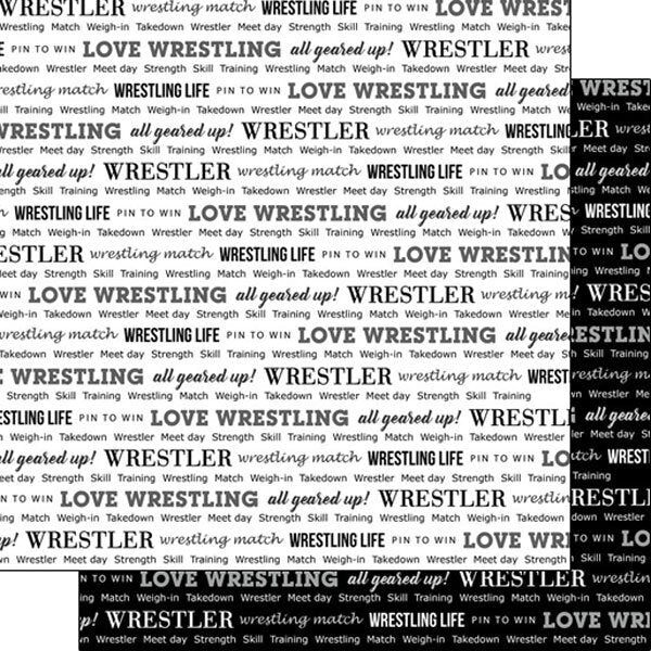 Wrestling Pride 2 Paper (12 x 12)